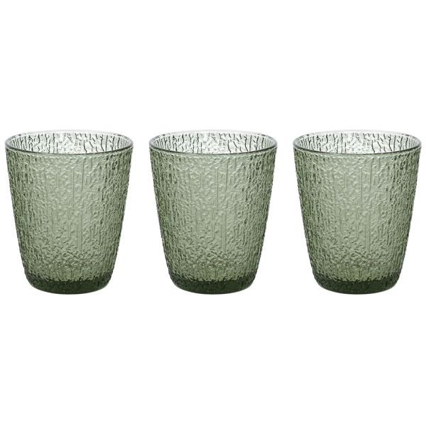 Davor- set 3 Tognana - Verde glasses